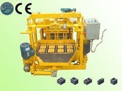 QT40-3液壓移動式砌塊成型免燒磚機 節能高效的現代化制磚設備